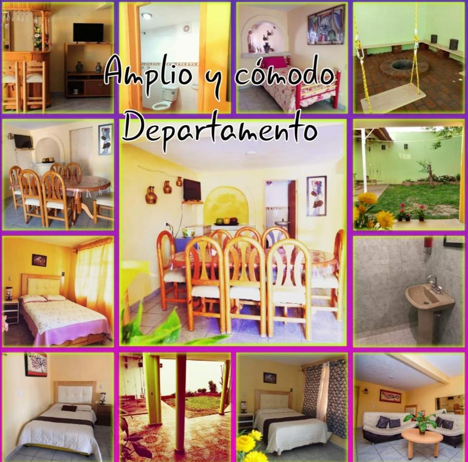 El Paraiso De Zacatlan Departamento Con Jardin, 11 Pax 外观 照片
